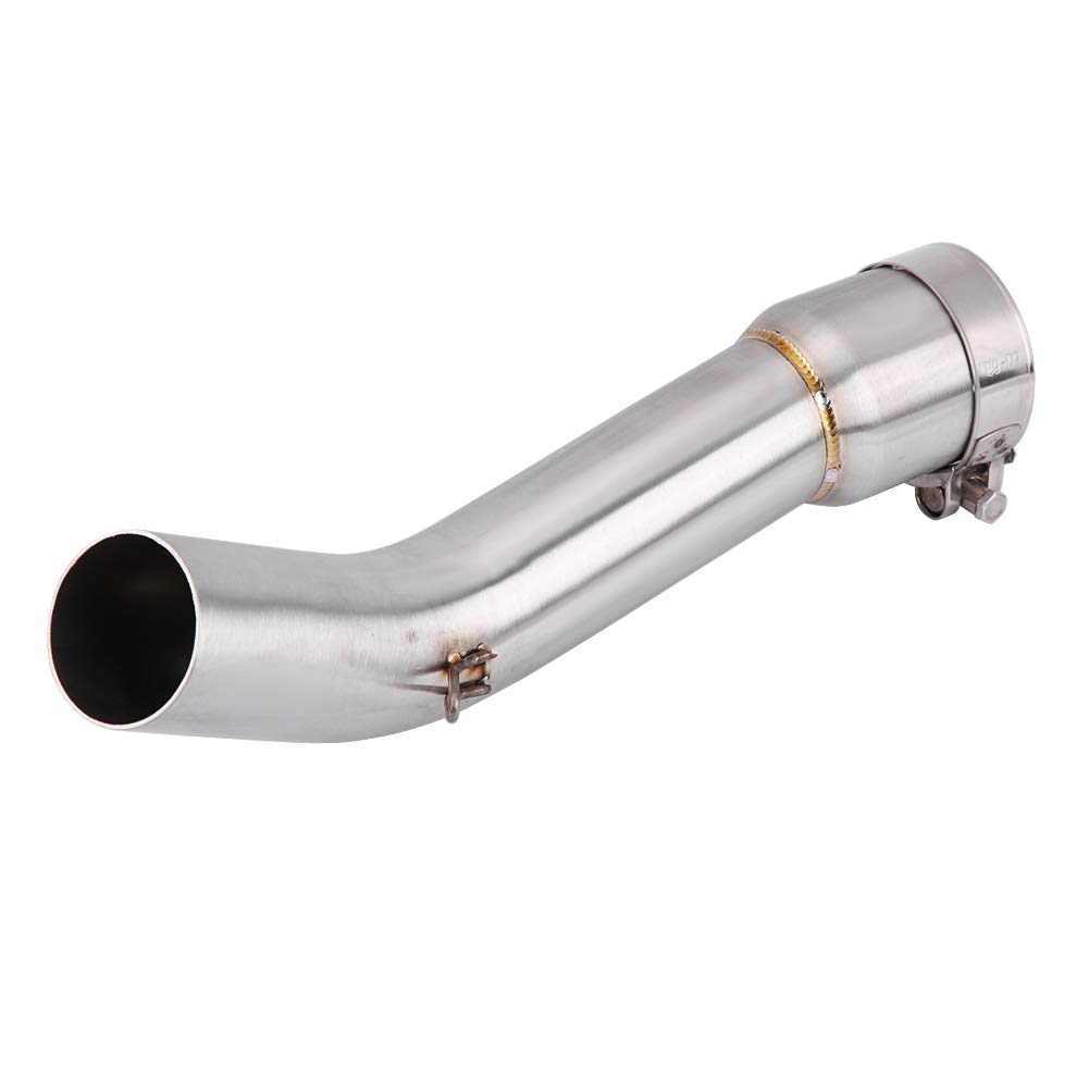 Moto Moto Tuyau D'échappement Slip On Racing Échappement Milieu Lien Tuyau Mi Tube Adaptateur Connecteur Remplacement pour FZ1 FZ1-N 2006-2015