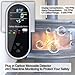3-in-1 Carbon Monoxide Detectors, Portable Carbon Monoxide Detector for Travel with Temperature & Humidity Display, Carbon Monoxide Detector Plug in Wall for Home/RV, Accurate & Easy to Install