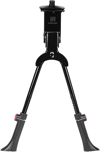 Soporte ajustable para bicicleta de adulto  Soporte doble de bicicleta de montaje central resistente para bicicletas de 24, 26, 27.5, 29 pulgadas,