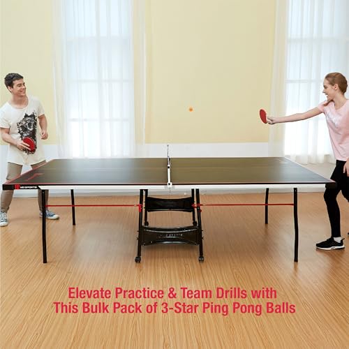 Image of MD Sports Table Tennis Tables Multiple Styles Ping Pong Tables, Foldable for Easy Storage with Nets Included, Perfect for Family Game Rooms | Multiple Styles, Easy Storage, Nets Included, Family Game Rooms