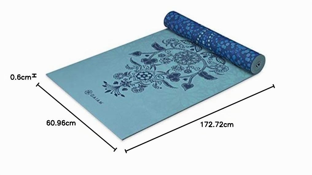 Gaiam, tappetini per yoga reversibili di alta qualità