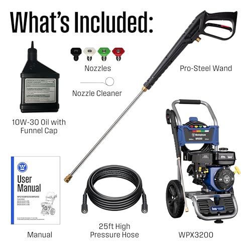 3200 PSI Pressure Washer Gas Powered