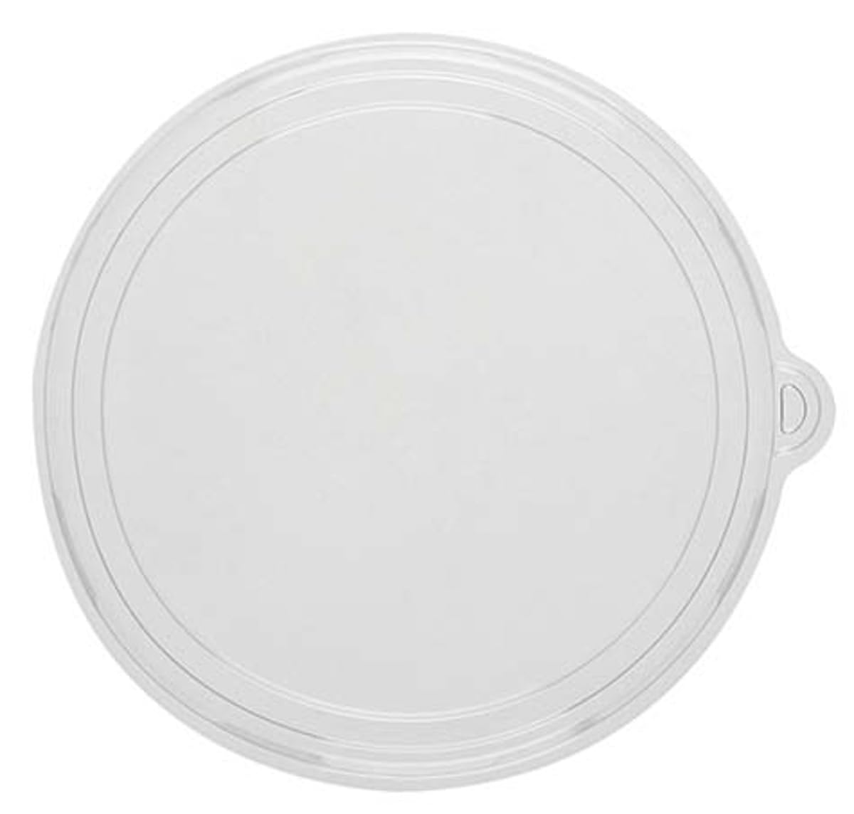 Couvercle RPET transparent 160 mm opercule plastique recycle bol salade