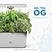 AeroGarden Harvest Lite in Cream, Soil-Free Indoor Hydroponic Garden with LED Grow Light for Year-Round Gardening of up to 6 Herbs and Vegetables