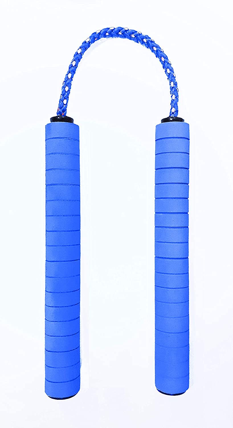 M.N.TRADERS Colur Foam NUNCHAKU Martial Arts Weapon Fully Foam Handled Ball Bearing Rope NUNCHAKU�(Blue) (B0967VY3SQ) Amazon Price History, Amazon Price Tracker