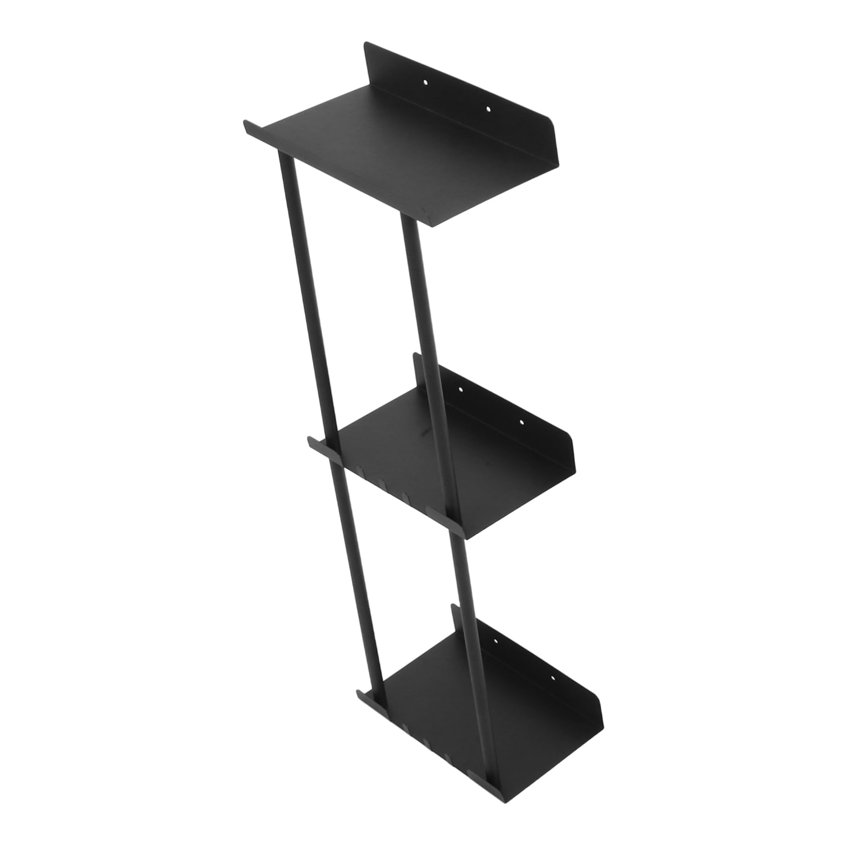 Cabilock 1 Set Wall Mounted Towel Rack No Drill Installation Detachable Shower Organizer Vertical Towel Holder for Bathroom Elegant Modern Design Space Saving