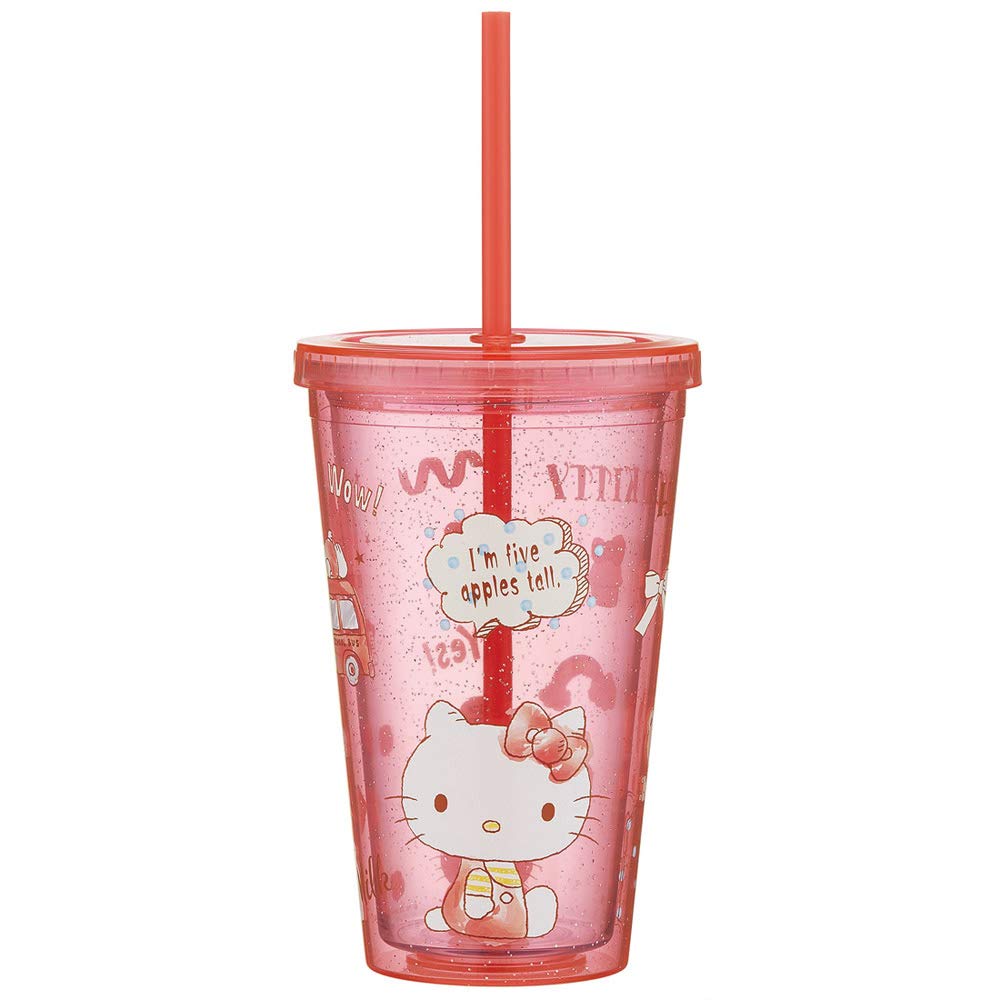 Amazon｜スケーター (skater) 二層 タンブラー ストロー付 ハロー