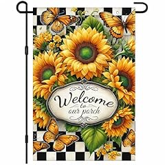 Sunflower Orange Plaid