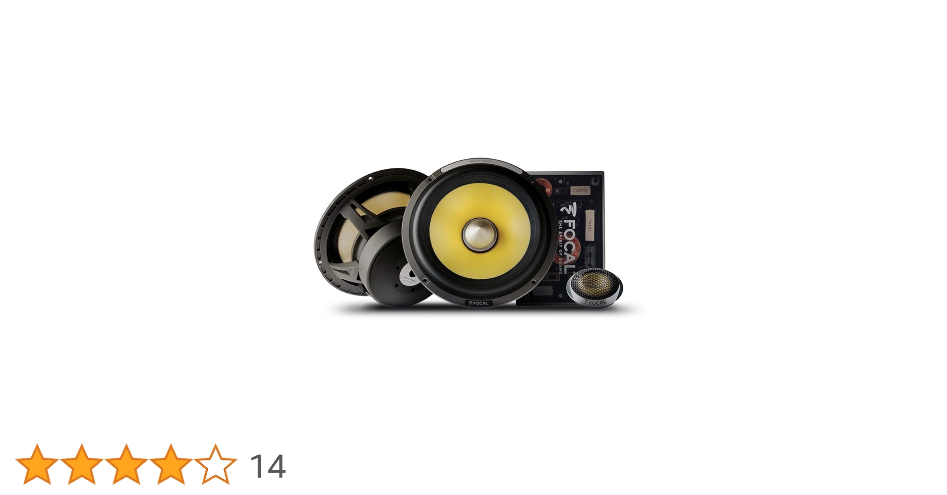 FOCAL ES165KX2 スピーカー　ウーファーとツイーターセット　16.5 FOCAL ES165KX2 スピーカー ウーファーとツイーターセット 16.5