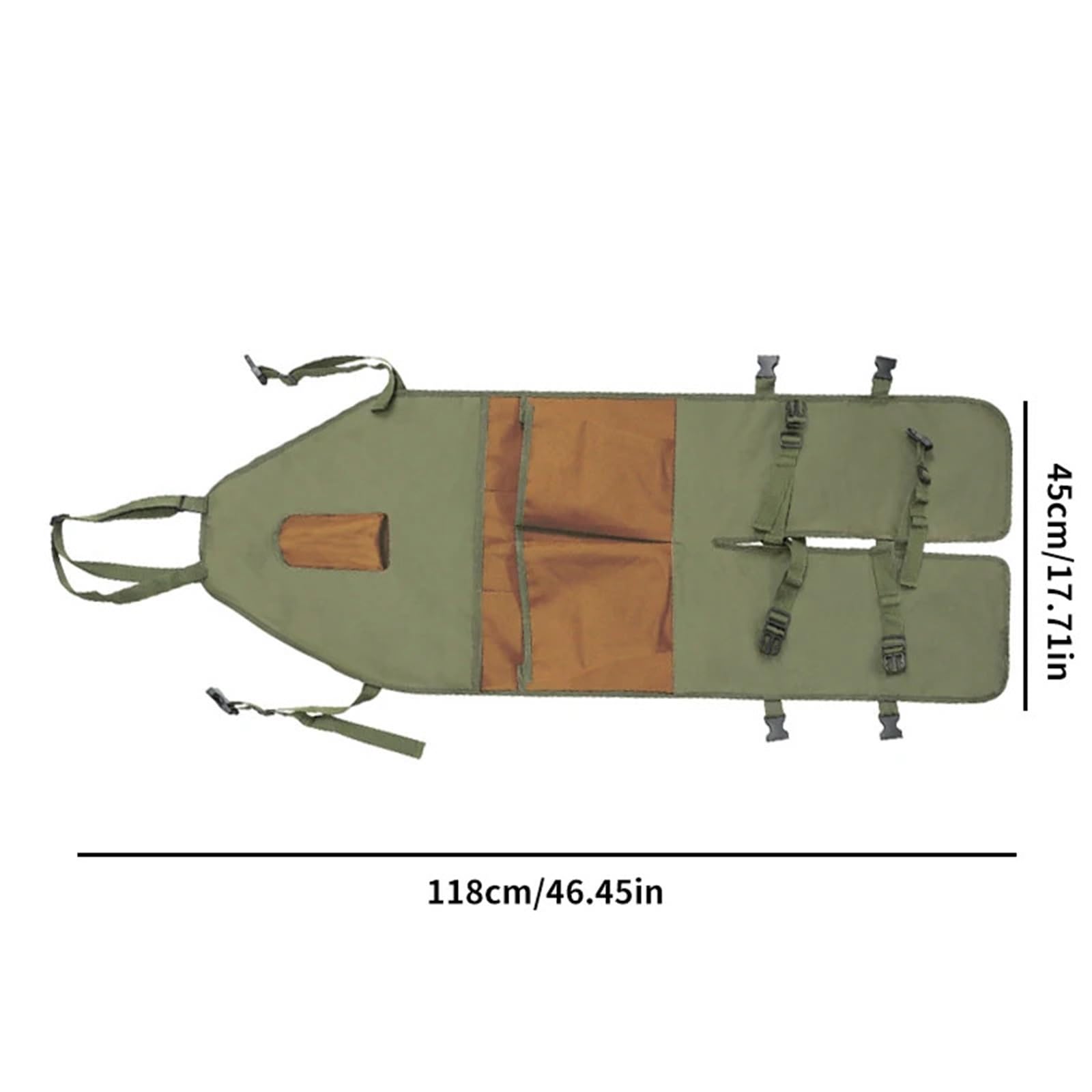 Delantal de Trabajo con Bolsillos Delantal de corte for hombre y mujer, ropa trabajo, mono, limpieza del hogar, jardinería, tela Oxford multifuncional, bolsa almacenamiento herramientas