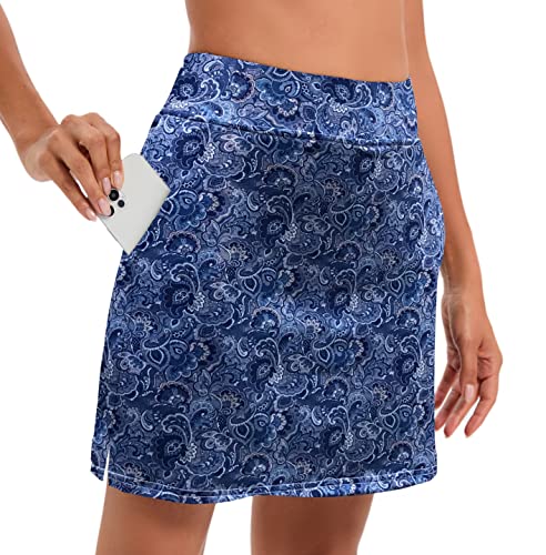 Image of Oyamiki Women's Active Athletic Skort Lightweight Tennis Skirt Perfect for Running Training Sports Golf