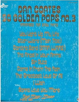 Dan Coates 50 Golden Pops No. 3 - Arranged for easy piano
