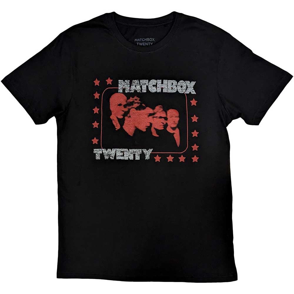 Rock Off officially licensed products Matchbox Twenty Blur Band Logo T Shirt M Black