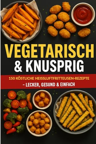 Vegetarisch & Knusprig: 150 köstliche Heißluftfritteusen-Rezepte – lecker gesund & einfach
