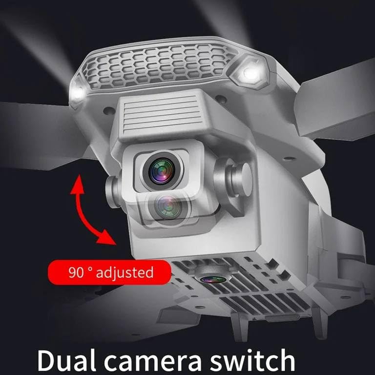 Image of BrUsHlEsS-fOlDaBlE-DrOnE-WiTh-hQ-WiFi-cAmErA-ReMoTe-cOnTrOl-fOr-kIdS-QuAdCoPtEr-wItH-GeStUrE-SeLfIe-fLiPs-bOuNcE-MoDe-aPp-oNe-kEy tAkE-OfF