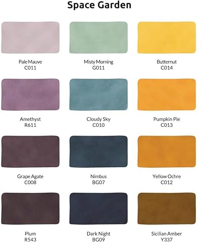 Miniatura 3 de Altenew Space Garden - Paquete de marcadores de alcohol para artistas (juego I), juego de 12 piezas, marcadores de arte recargables de doble extremo