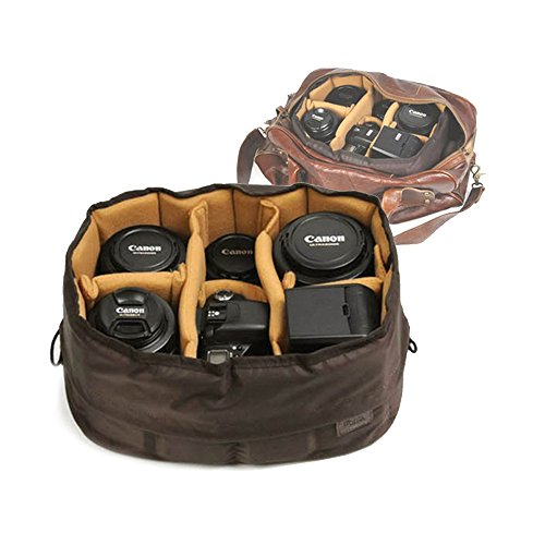 Ciesta Flexible Cushion Partition-L Lens DSRL SLR Camera Insert Padded Bag