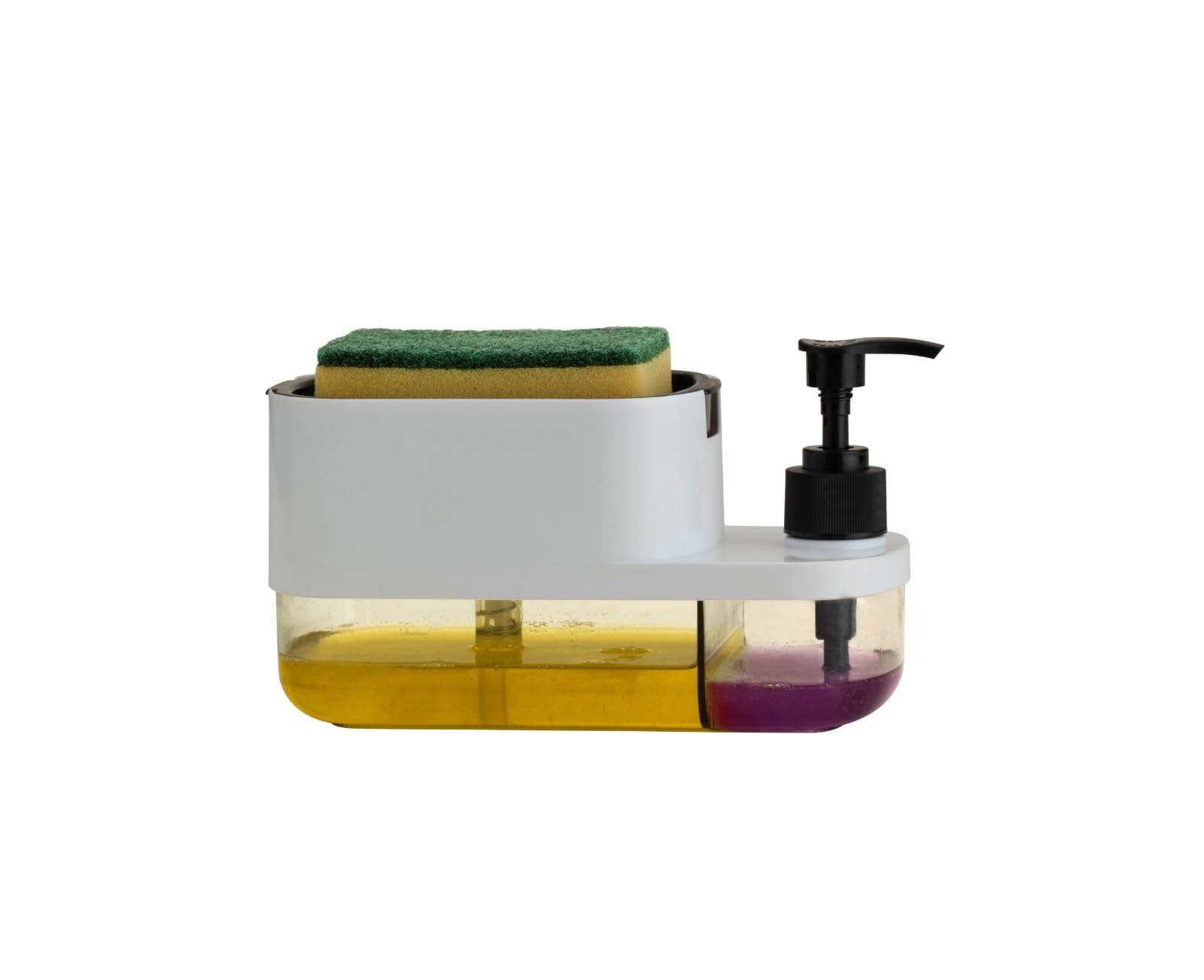 MAXADIL 3 in 1 Soap Pump Dispenser Dish Soap Liquid Dispenser Sponge Holder Dish Soap Pump Dispenser for Kitchen Sink Countertop Kitchen Bathroom(400+200 Ml) (B0DCS1Z9JB) Amazon Price History, Amazon Price Tracker