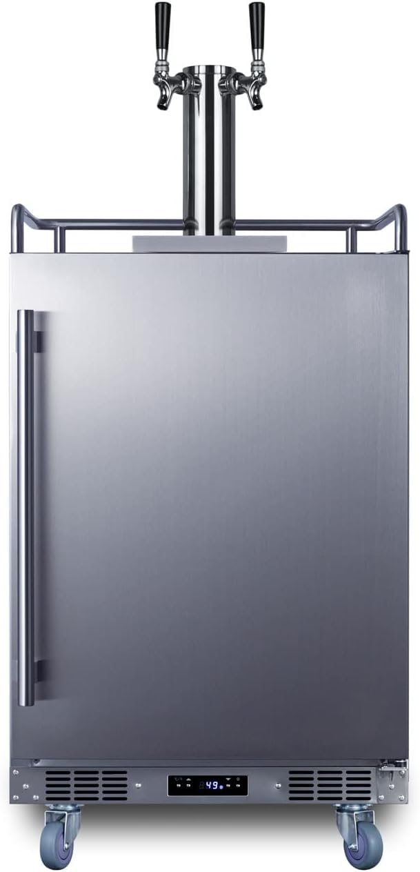 Summit Appliance SBC683OSTWIN 5.6 cu ft Kegerator
