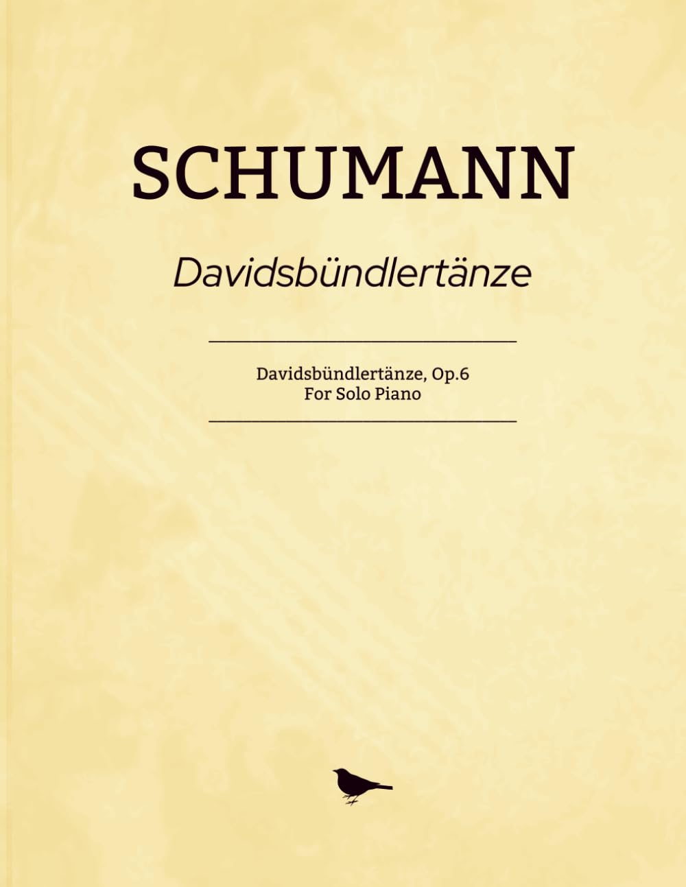 Schumann Davidsbündlertänze: Davidsbündlertänze, Op.6 For Solo Piano