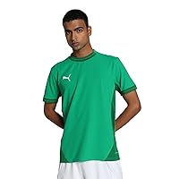 PUMA Teamfinal Maglia da Calcio, Sport Verde Bianca-Verde