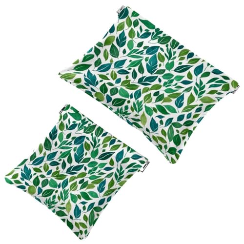 Rimani organizzato: 2 sacchetti Leaf-608 Shrapnel - La tua borsa per il trucco Multicolore