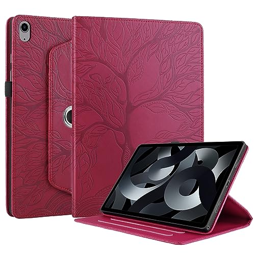 Protection iPad 10e 11e rotative pliable Smart Case rouge A16