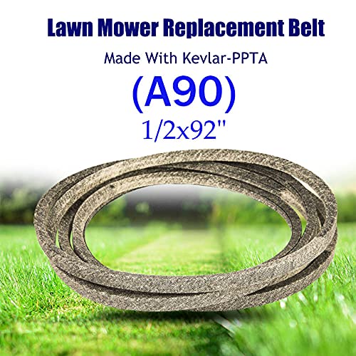 (A90) 0.5x92" Kevlar dry wrapping triangle belt 532130969 21546080 M151277 M144044 for AYP John-Deere - Image 2