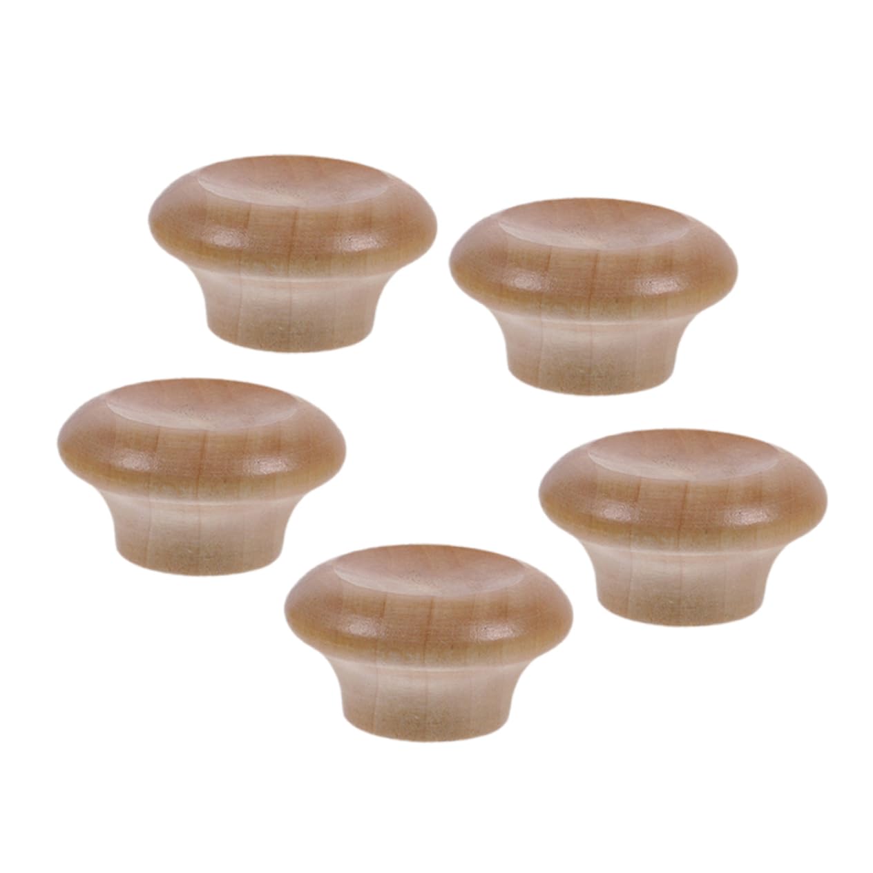 Garneck 4 Set Di Manopole Di Ricambio Per Coperchi Di Pentole in Legno Manopole Di Ricambio Per Coperchi Di Pentole Da Cucina 5 Pezzi*4