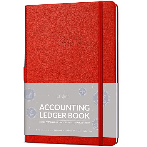 Journal des dépenses Skyline idéal au bureau pour la comptabilité quotidienne des indépendants