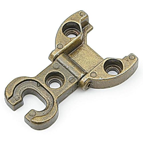 HERRAJES FAB.NACIONAL - LOGOS BISAGRAS DE ESTILO ACABADO ORO VIEJO