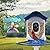 Smart Bird Feeder with Camera Solar Powered,AI Identify Bird Species,2K HD Video Live Auto Capture for Outdoor Backyard,Birdwatching,Ideal Gifts for Family Birds Lover(Dark Blue)
