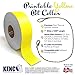 Kenco Printable Pet Collars Compatible with Various Printers and Software (Yellow) - 1
