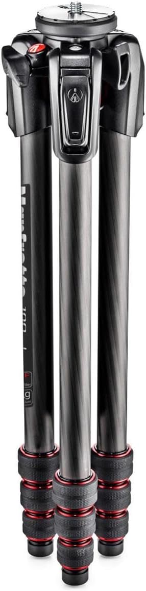 Manfrotto 190 Go! M-Series Carbon Fiber 4-Section Tripod (MT190GOC4US)