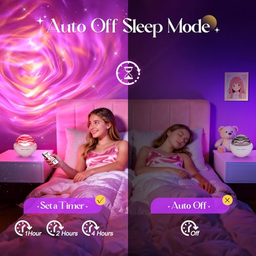 Image of PIKOY Rose Birthday Gifts for Teen Girl with 11 Mixed+4 Solid Colors, Dimmable Northern Lights Projector, Sunset Lamp Ambient Lighting with Remote, Aurora Light Projector for Bedroom Teen Girl