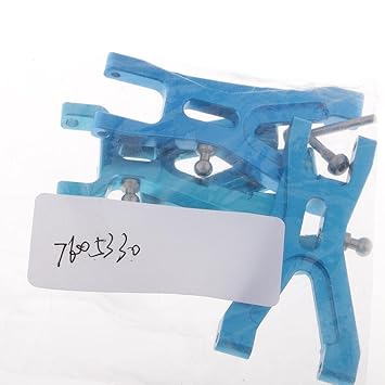 Ecomspace 2Pair Rear Front Lower Suspension Arm for RC Car 1/18 A959-02 Blue