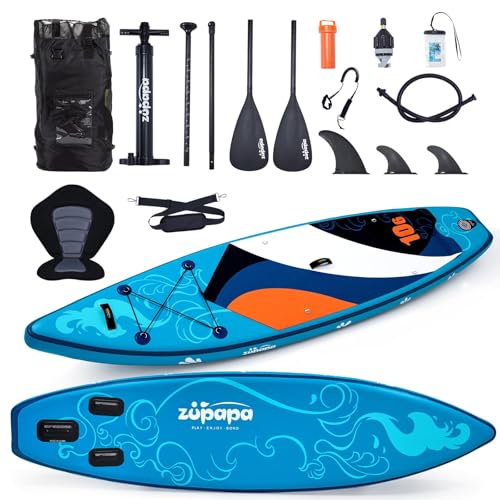 Zupapa 320 cm Stand Up Paddle Board mit Kajaksitz...