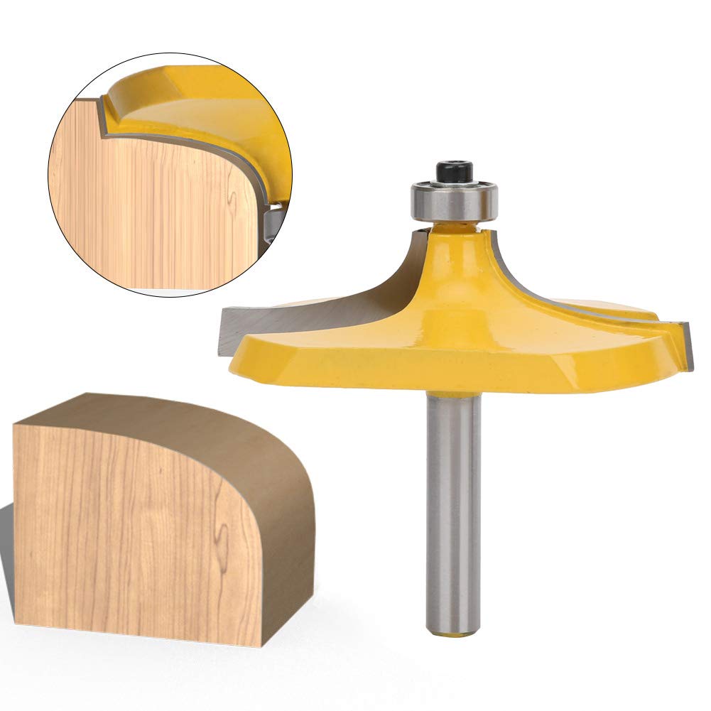 Fresa per corrimano, 8 mm, 2 frese per fresa superiore, fresa per incollare il legno, fresa per pialla CNC, per macchina incisione