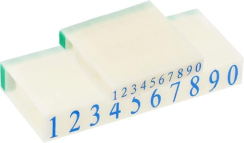 PATIKIL Sellos de números desmontables, juego de 2 sellos de números del 0 al 9, conjunto de combinación de sellos de números, sello inicial, tamaño PATIKIL Sellos de números desmontables, juego de 2 sellos de números del 0 al 9, conjunto de combinación de sellos de números, sello inicial, tamaño