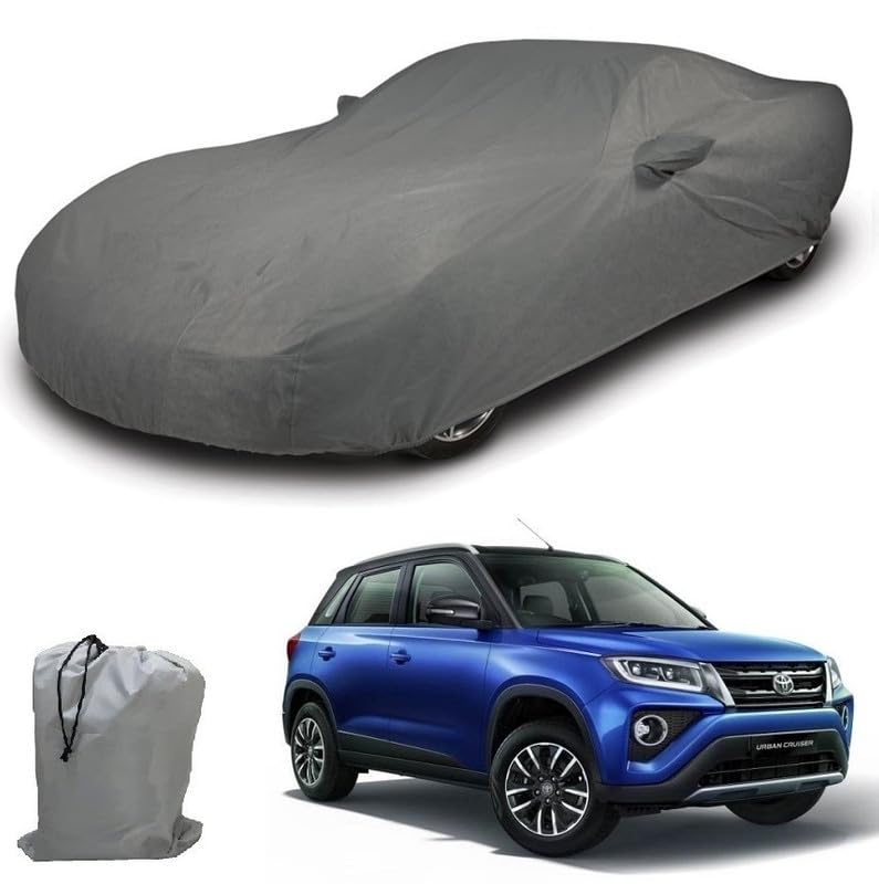 Image of ARCUATE Triple Layer Custom fit Car Body Cover for Toyota Urban Cruiser |Top Layer Dustrproof | Middle Layer Waterproof | Bottom Layer Scratch Protection | Outdoor Indoor Fabric