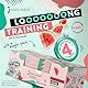JAWLINER Kaugummi Jawline Trainer - Kiefertrainer - jawline mewing gum - 2x härter als normales Kaugummi -hard chewing gum Wassermelonengeschmack 130g (48 Streifen)