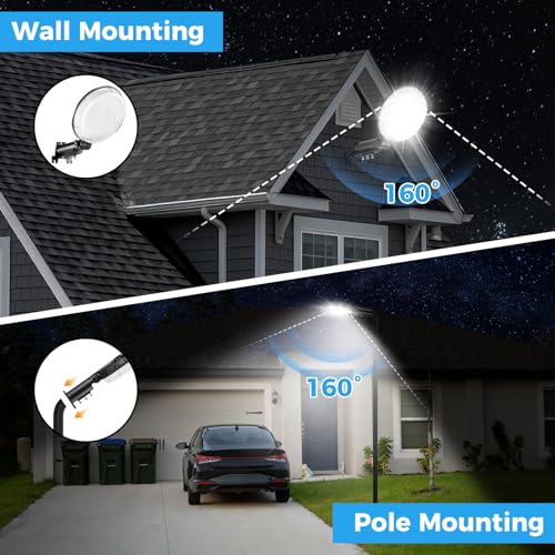 Lamgo MINIGCD 1PC 2 Pack Led Barn Light 100W, 10000Lm Dusk To Dawn Outdoor Lighting thumb #5