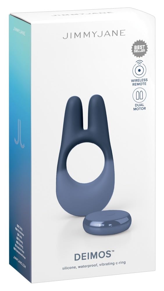 Amazon.com: JIMMYJANE Deimos - A Vibrating Silicone C-Ring, with 7 Intensifying Vibrational Modes and 3 Intensity Levels, for Men & Couples, Includes USB Charging Cord & Remote Control, Bath-Friendly Design : Health Amazon.com: JIMMYJANE Deimos - A Vibrating Silicone C-Ring, with 7 Intensifying Vibrational Modes and 3 Intensity Levels, for Men & Couples, Includes USB Charging Cord & Remote Control, Bath-Friendly Design : Health