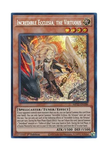 Amazon.co.jp: 遊戯王 英語版 MP22-EN188 Incredible Ecclesia, the