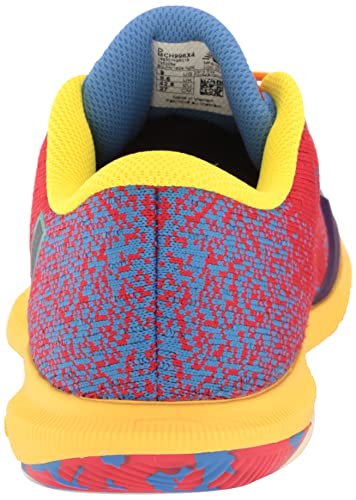 New Balance Tênis masculino FuelCell 996 V4 Hard Court, Vermelho energético/lápis brilhante/gema de