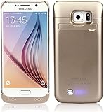 BasicStock Funda Bater?a Samsung Galaxy S6, 4800mAh Bater?a Externa Recargable Ultra Delgada Protector Port?til Carga Caso de Prueba de Choque para Samsung Galaxy S6 (D'oro) BasicStock Funda Bater?a Samsung Galaxy S6, 4800mAh Bater?a Externa Recargable Ultra Delgada Protector Port?til Carga Caso de Prueba de Choque para Samsung Galaxy S6 (D'oro)
