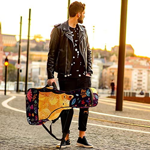 Housse de transport étanche pour guitare avec bandoulière réglable Motif renard mignon, Multicolore 01., 42.9×16.9×4.7… - Les Beatles, Paul McCartney, John Lennon, RIngo Starr, George Harrison Housse de transport étanche pour guitare avec bandoulière réglable Motif renard mignon, Multicolore 01., 42.9x16.9x4.7… – Image 7