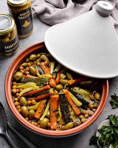 Mina Tagine Moroccan Chicken Simmer Sauce, 12 oz - Classic Ginger Saffron Made with Turmeric, Lemon & Olive Oil, Tagine Seasoning, Chicken Sauce, Garlic Sauce, Moroccan Spices - Thumbnail 7