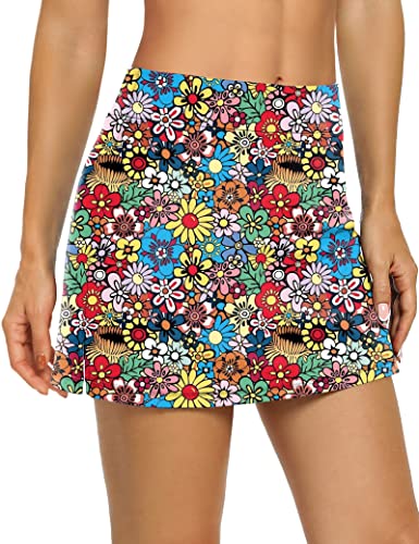 Image of LouKeith Tennis Skirts for Women Golf Athletic Activewear Skorts Mini Summer Workout Running Shorts with Pockets