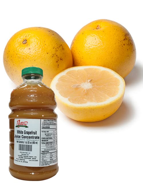Miniatura 2 de Nature Blessed Concentrado de jugo de toronja blanca 100%  4 cuartos de galón (botellas de 432 onzas líquidas), especialmente bueno para los